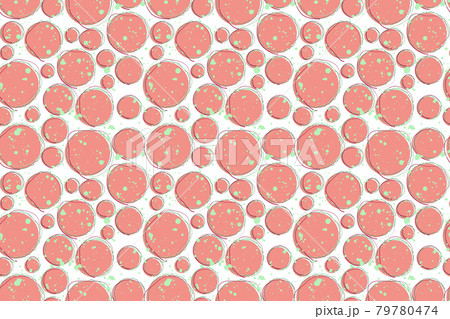 Red and green lined circle on white background Red and green lined circle on white background 79780474