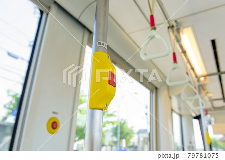 stop button on bus stop button on bus 79781075