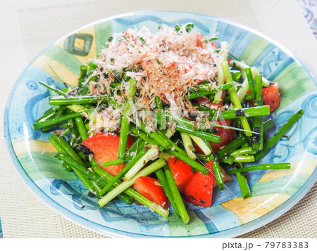 ねぎとトマトのサラダ 79783383