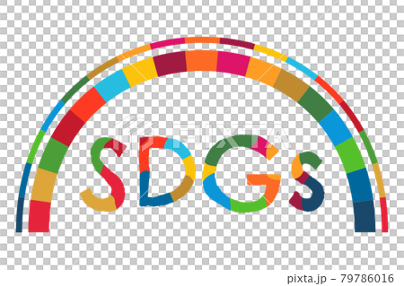 SDGsのロゴイメージのイラスト 79786016
