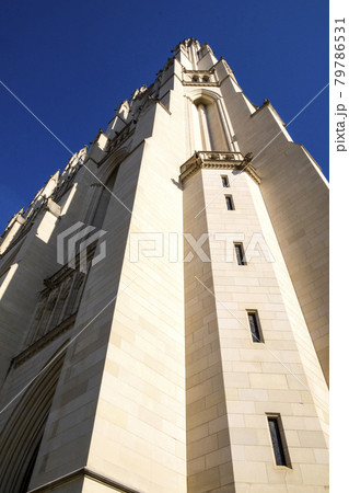 アメリカ合衆国ワシントン大聖堂の朝 79786531