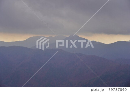 二股山頂からの那須連山 二股山頂からの那須連山 79787040