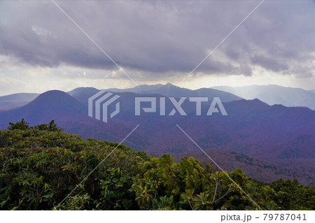 二股山頂からの那須連山 79787041