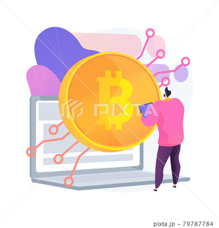 Digital currency abstract concept vector illustration. Digital currency abstract concept vector illustration. 79787784