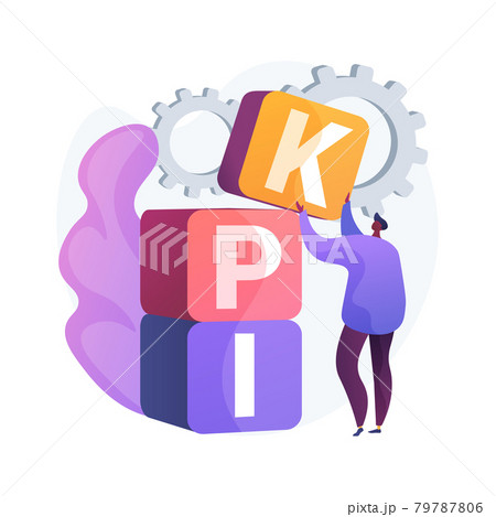 KPI abstract concept vector illustration. KPI abstract concept vector illustration. 79787806