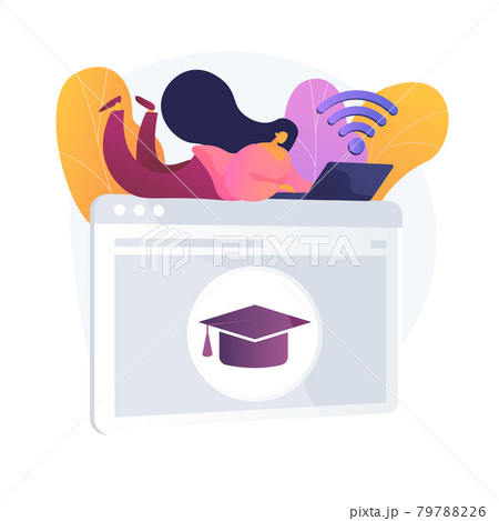Online preparation for lesson vector concept metaphor. Online preparation for lesson vector concept metaphor. 79788226