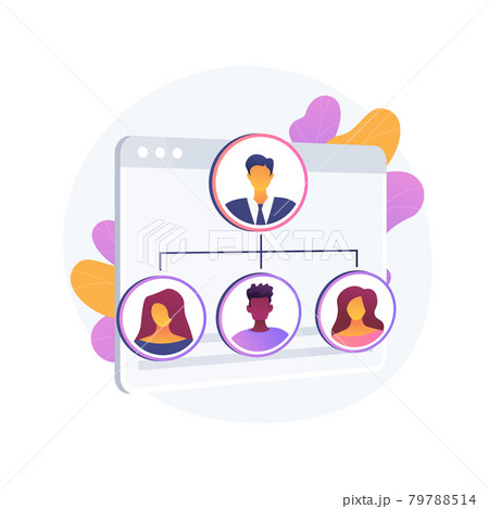 Organization abstract concept vector illustration. Organization abstract concept vector illustration. 79788514