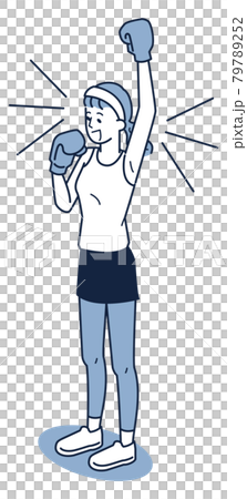 Isome of a woman who succeeded in dieting with boxer size Isome of a woman who succeeded in dieting with boxer size 79789252