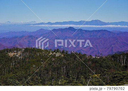 北奥千丈岳からの浅間連山 79790702