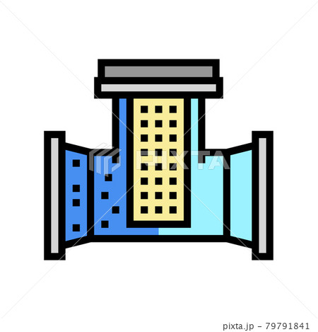 industry water filter color icon vector illustration industry water filter color icon vector illustration 79791841