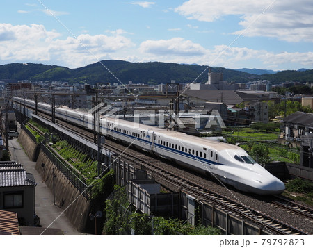 新幹線N700A　山科付近にて 79792823