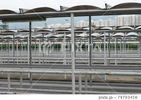 the bus terminal. at Fo Tan hong kong 10 oct 2005 the bus terminal. at Fo Tan hong kong 10 oct 2005 79793456