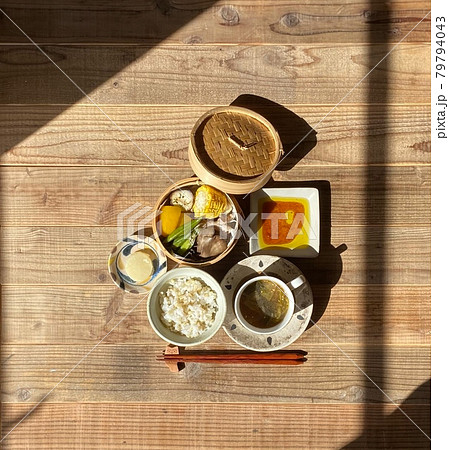 豚肉と夏野菜のせいろ蒸し定食 豚肉と夏野菜のせいろ蒸し定食 79794043