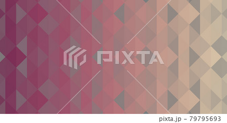 Abstract geometric background. Triangular pixelation. Mosaic, pink gradient. 79795693