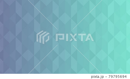 Abstract blue low-polygons generative background, illustration. Triangular pixelation. 79795694