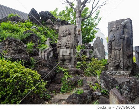 東京練馬・下練馬の富士塚 79796050