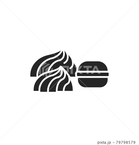 Baiser color line icon. Isolated vector element. Baiser color line icon. Isolated vector element. 79798579