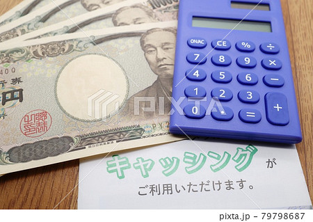 キャッシングのパンフレット 79798687