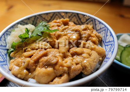 青森県六ケ所村のうに丼 青森県六ケ所村のうに丼 79799714