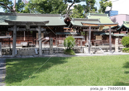 大阪市天王寺区にある生國魂神社の摂末社（鞴神社・家造祖神社） 79800588