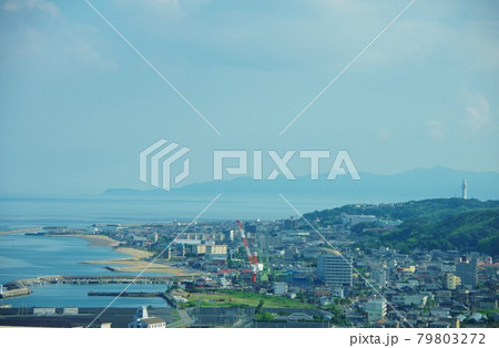 兵庫県淡路島　東浦の町並み 79803272