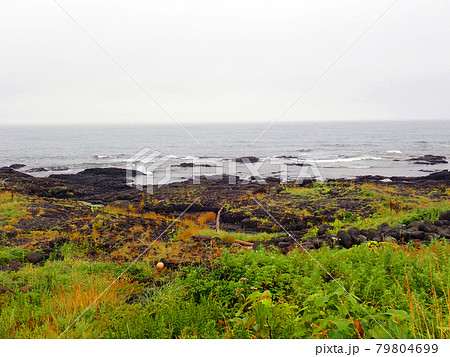 北海道 利尻島 北側エリア サイクリングコース 北海道 利尻島 北側エリア サイクリングコース 79804699