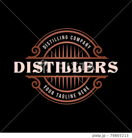 Barbershop logo design gold lettering Elegant on dark background Barbershop logo design gold lettering Elegant on dark background 79805213