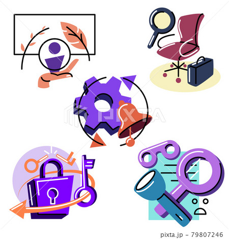 Set of icons Set of icons 79807246
