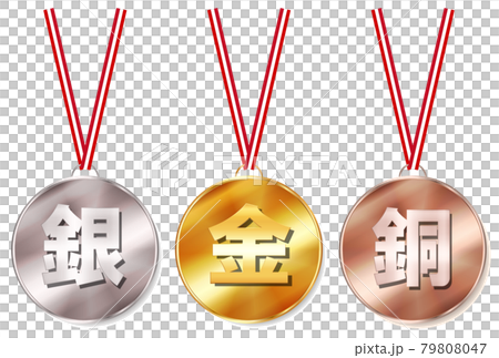 メダル リボン 金 アイコンのイラスト素材 メダル リボン 金 アイコンのイラスト素材
