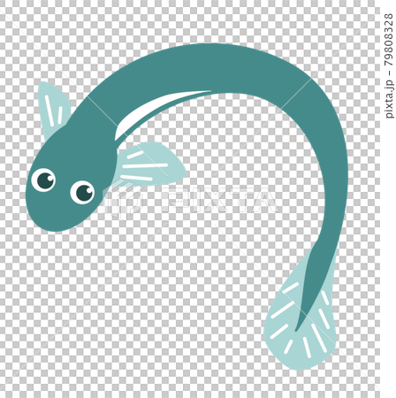 Illustration of fresh and delicious eel 79808328