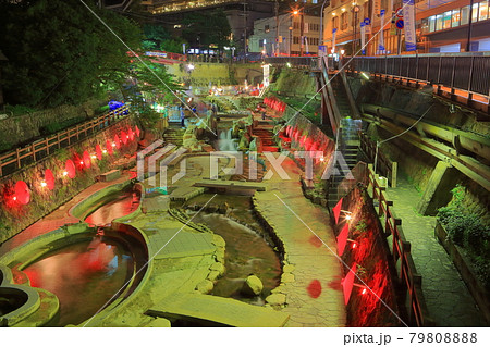 【兵庫県】有馬温泉の夜景 79808888