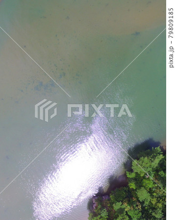 日本三景の一つ「松島湾」〜ドローンで空撮（宮城県東松島市宮戸字樫木山） 79809185