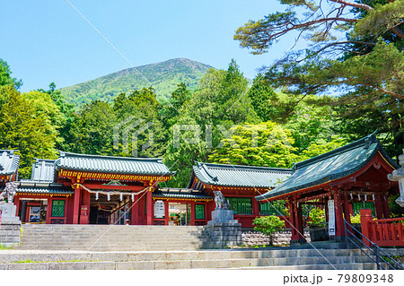 男体山登山：二荒山神社中宮祠と男体山 79809348