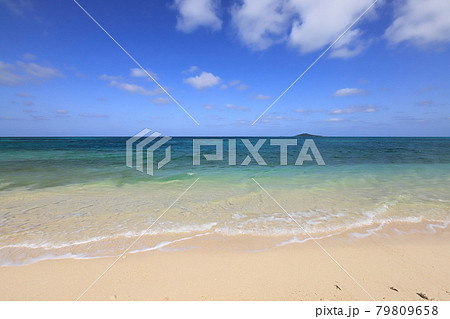 沖縄 宮古島市 池間島 お浜ビーチ 沖縄 宮古島市 池間島 お浜ビーチ 79809658