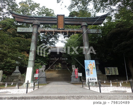 福井県坂井市三国町にあり、山王宮、桜谷神社とも呼ばれていた三國神社 79810489