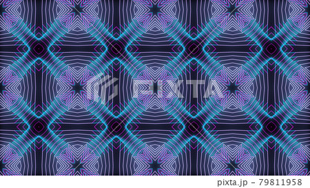 Kaleidoscope Neon VJ Loop Abstract Lines Background Kaleidoscope Neon VJ Loop Abstract Lines Background 79811958