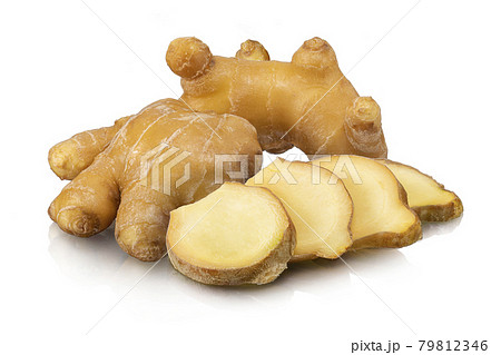 スライスしたしょうが 79812346