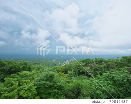 那須高原展望台 からの風景 殺生石方向 恋人の聖地 那須高原展望台 からの風景 殺生石方向 恋人の聖地 79812487