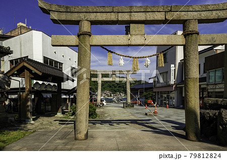 美保神社　鳥居　島根県松江市 79812824