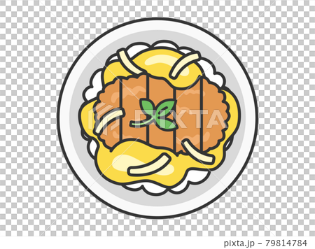 Illustration of katsudon 79814784