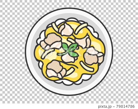 親子丼のイラスト 親子丼のイラスト 79814786