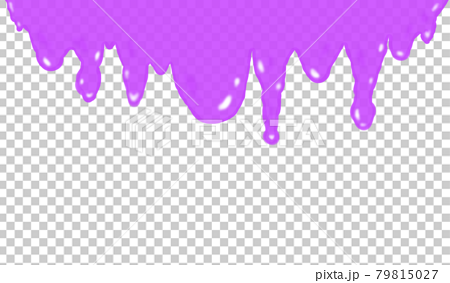 Purple slime line - Stock Illustration [79815027] - PIXTA