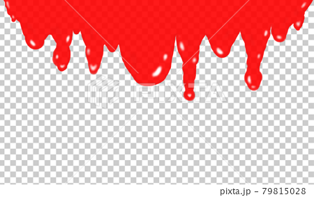 Red slime line - Stock Illustration [79815028] - PIXTA