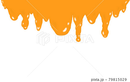 Orange slime line - Stock Illustration [79815029] - PIXTA