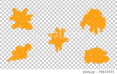 Orange slime line - Stock Illustration [79815029] - PIXTA