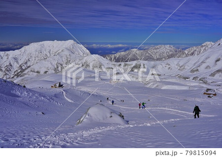 立山浄土山からの奥大日岳と毛勝山 立山浄土山からの奥大日岳と毛勝山 79815094