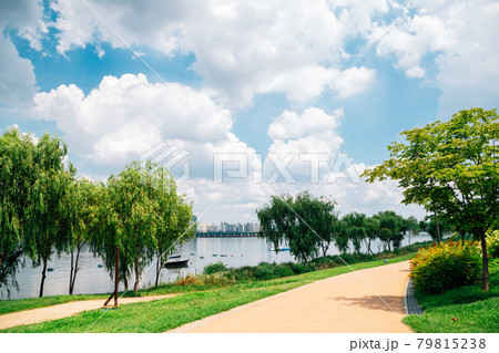 Yeouido Hangang River Park in Seoul, Korea 79815238