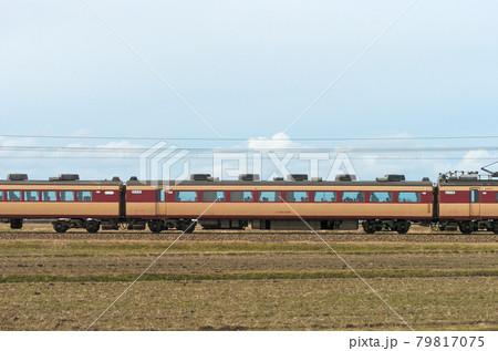 北陸本線 美川ー加賀笠間 JR西日本 485系 A06編成(京都) ⑤ モハ485-1026 山側 北陸本線 美川ー加賀笠間 JR西日本 485系 A06編成(京都) ⑤ モハ485-1026 山側 79817075