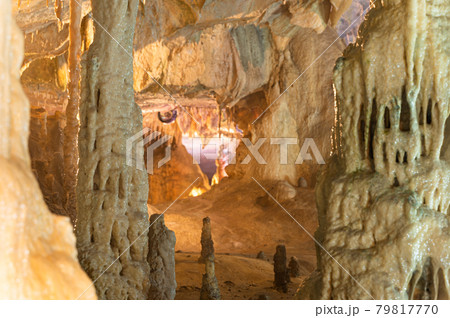 あぶくま洞　月の世界　鍾乳洞　福島県 79817770