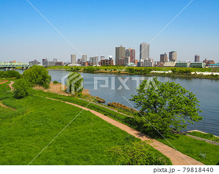 川口市の高層マンション群 79818440